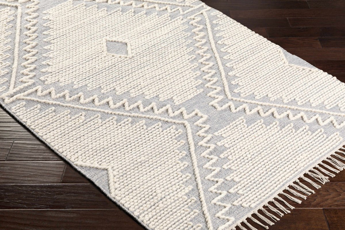 Boutique Rugs Naranjito Cream/Slate Trellis 2x3 Rug - view 9