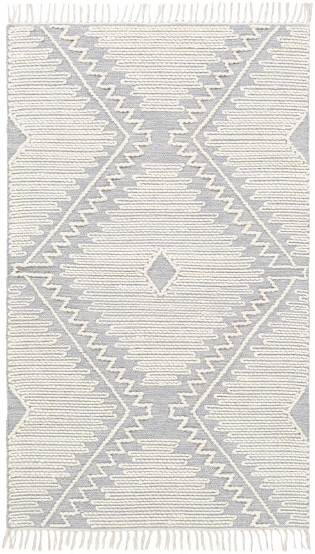 Naranjito Cream/Slate Trellis 2x3 Rug - Clearance