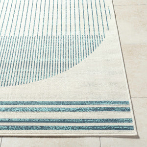 Nabil Slate Blue Area Rug - Clearance
