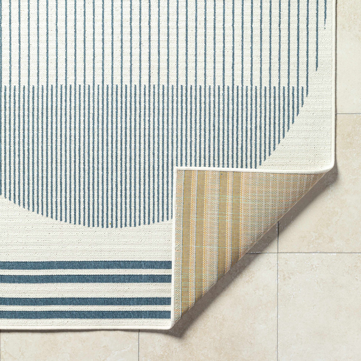 Nabil Midnight Blue Area Rug - Clearance