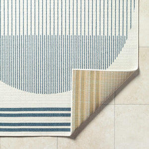 Nabil Midnight Blue Area Rug - Clearance