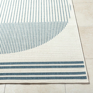 Nabil Midnight Blue Area Rug - Clearance