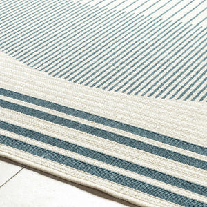 Nabil Midnight Blue Area Rug - Clearance