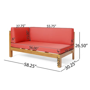 Brava X-Back 4-Piece Sofa Set