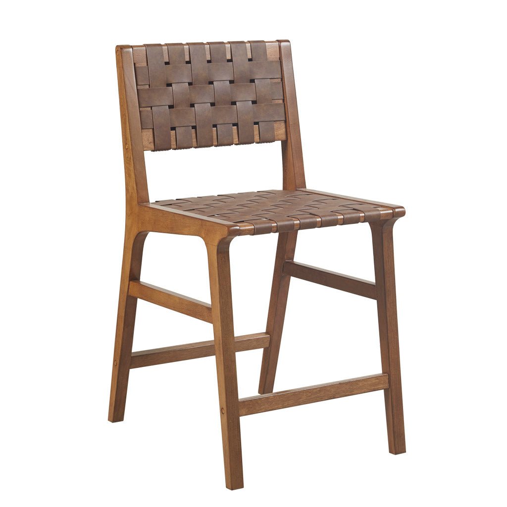 Nebuluxe-Faux-Leather-Woven-Counter-Stool-Counter-Stools