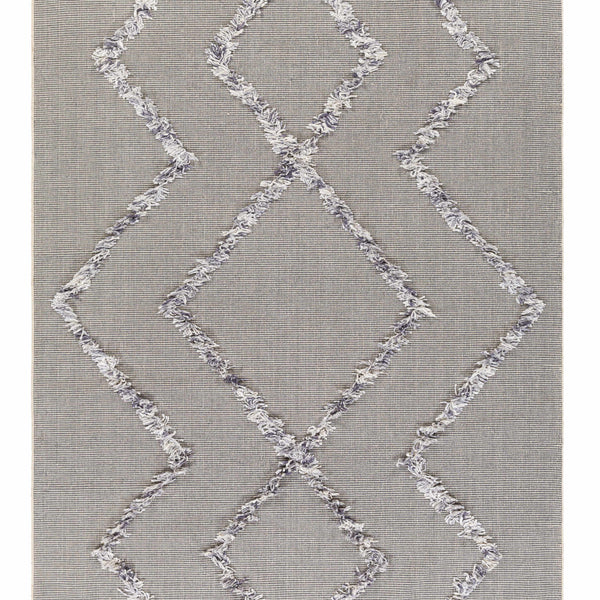 Needville Gray High-Low Rug - Clearance