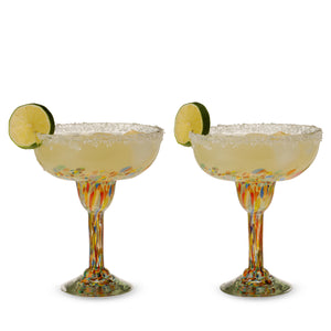 Segunda Vida Artistico Margarita Glasses