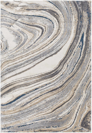 Nillumbik Gray Marble Design Rug