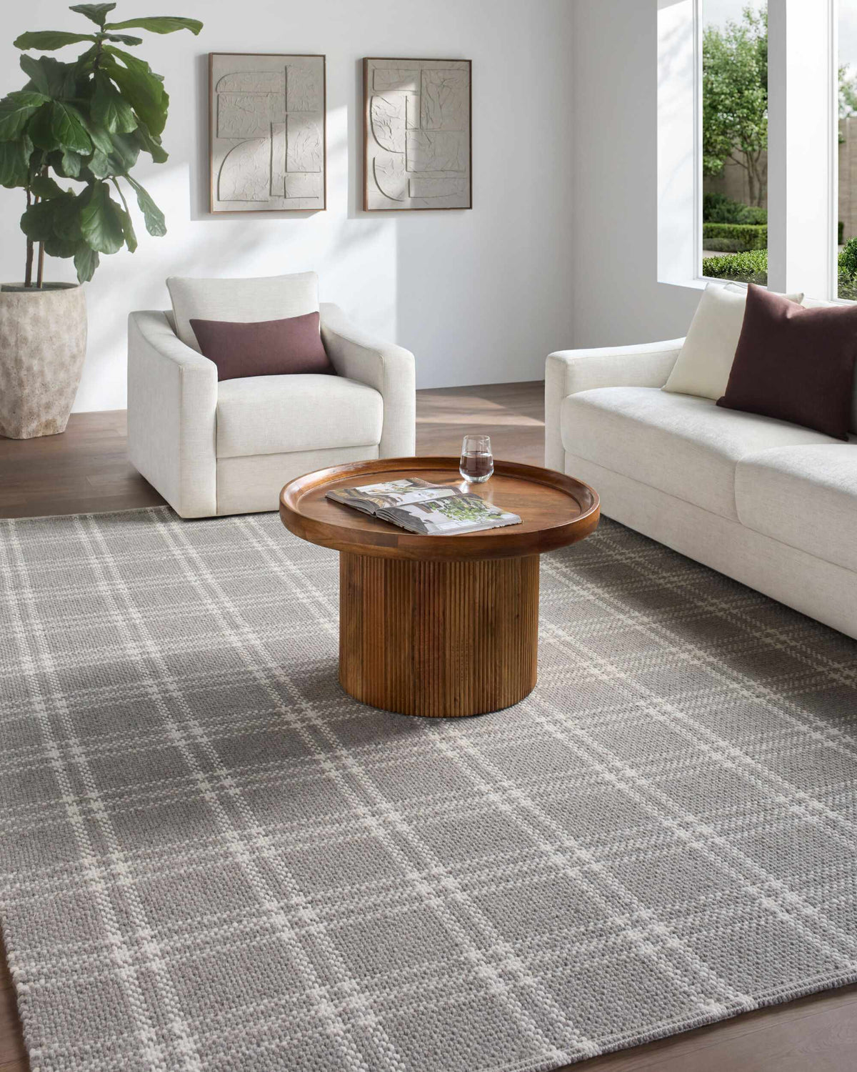 Dhyana Gray Area Rug