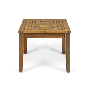 Hampton Outdoor Acacia Wood Side Table