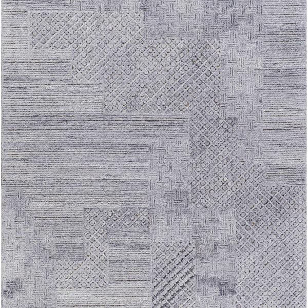 Boxholm Gray Hand Tufted Wool-Blend Rug - Clearance