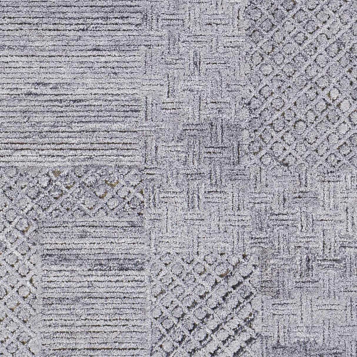 Boxholm Gray Hand Tufted Wool-Blend Rug - Clearance