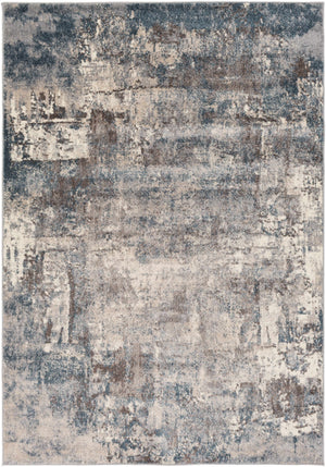Netherfield Abstract Gray Rug