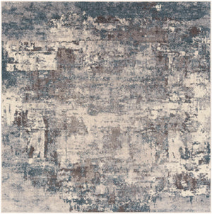 Netherfield Abstract Gray Rug