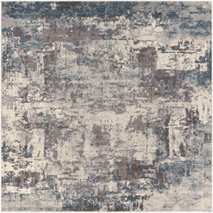Netherfield Abstract Gray Rug