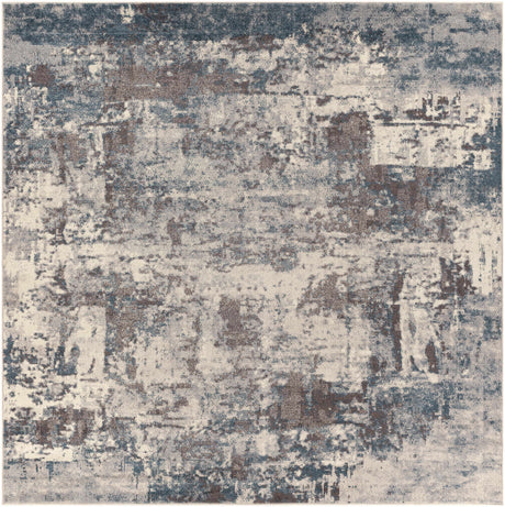 Netherfield Abstract Gray Rug