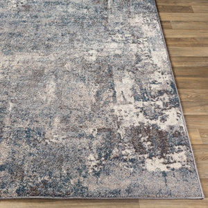 Netherfield Abstract Gray Rug