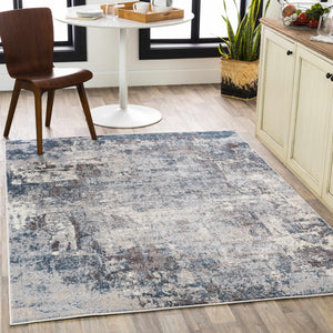 Netherfield Abstract Gray Rug
