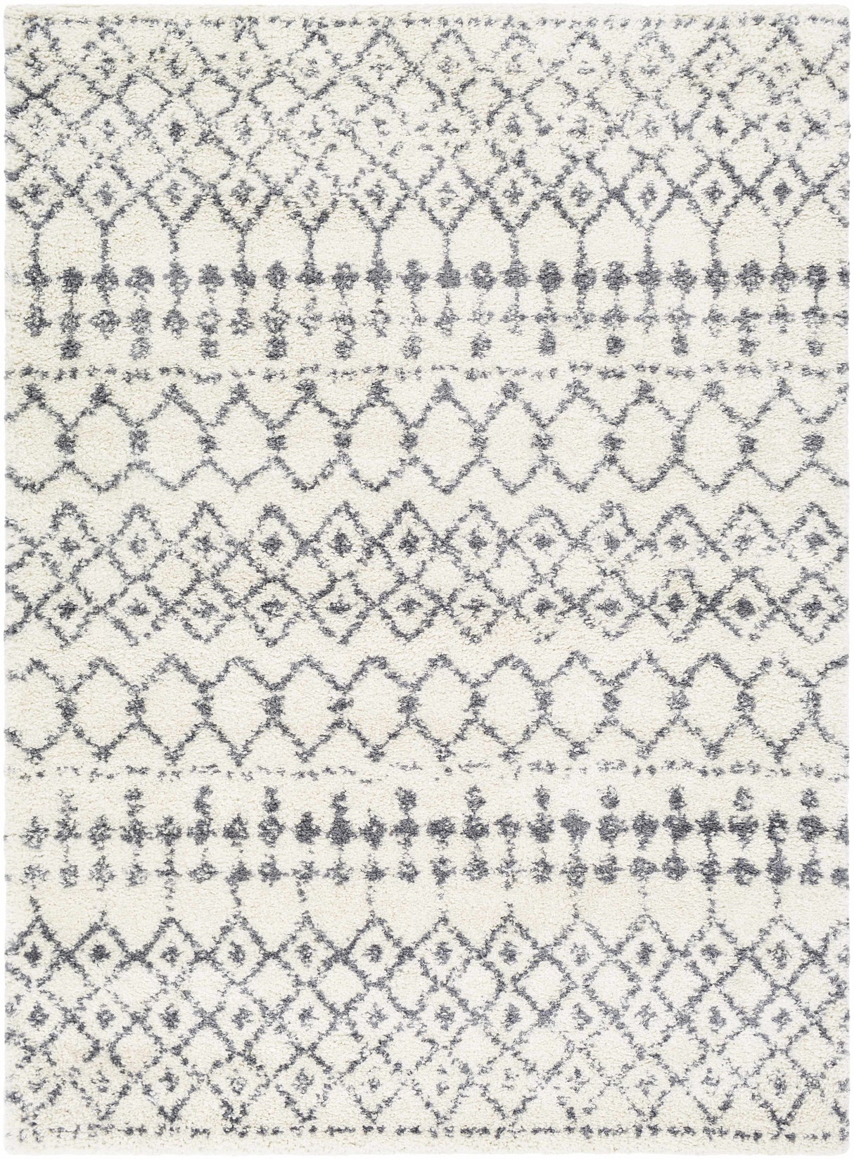 White Gray Navassa Rug - Promo