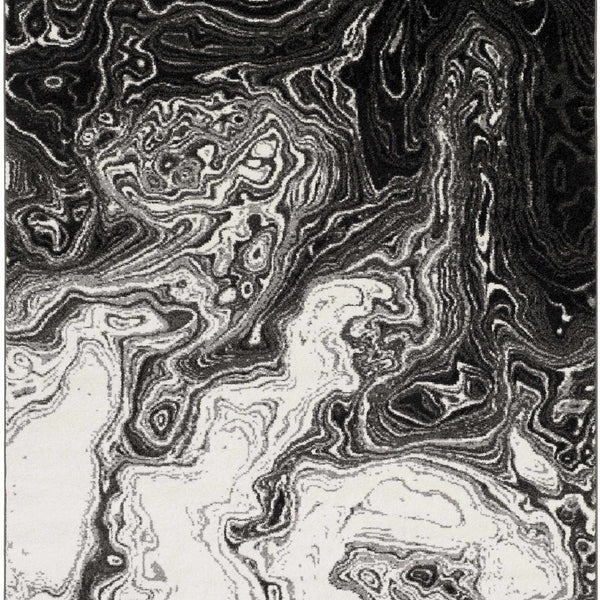 Nuevo Black Marble Carpet - Clearance