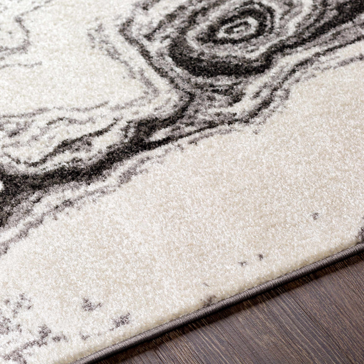 Nuevo Black Marble Carpet - Clearance