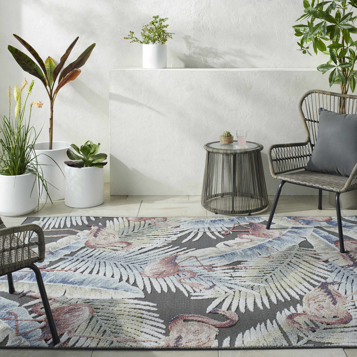 Nayan Charcoal Area Rug