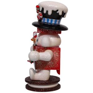 The Hollywood 8 Inch Snowman Nutcracker