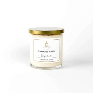 Oakmoss Amber Soy Candle