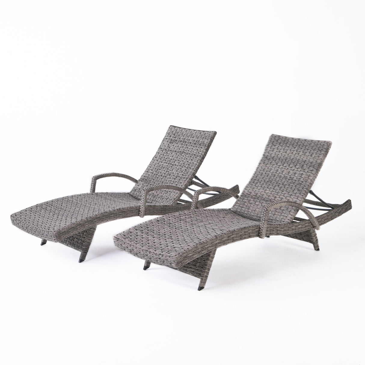 Crete Wicker Chaise Lounge