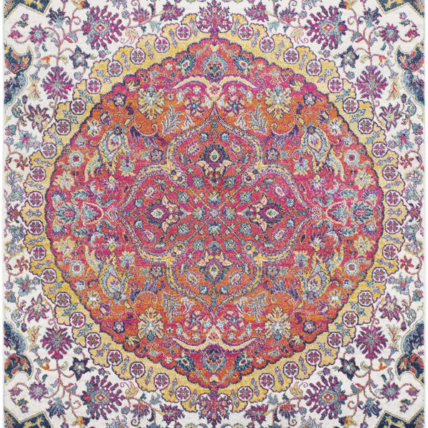 Burgandy Ojus Area Rug - Clearance