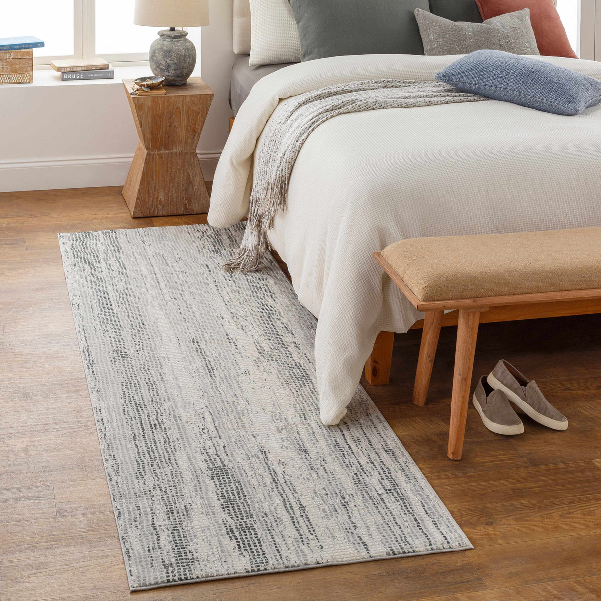 Oklaunion Faux Silk Rug