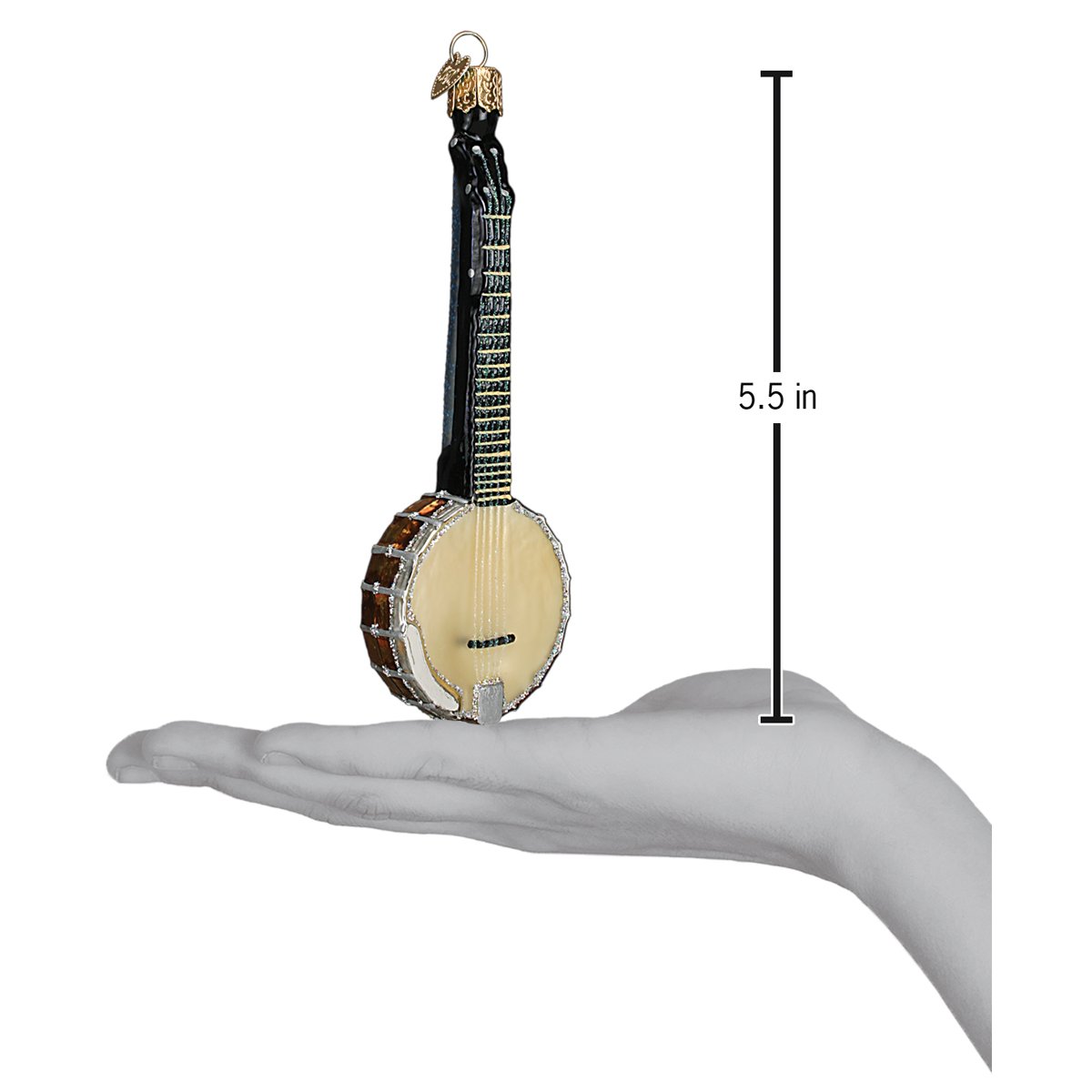 Old World Christmas Banjo Ornament - view 4
