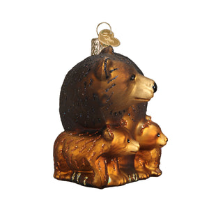 Old World Christmas Bear With Cubs Ornament - view 5