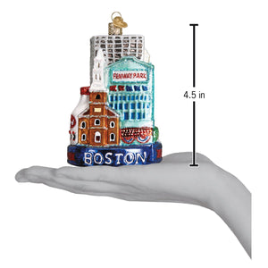 Old World Christmas Boston City Ornament - view 3