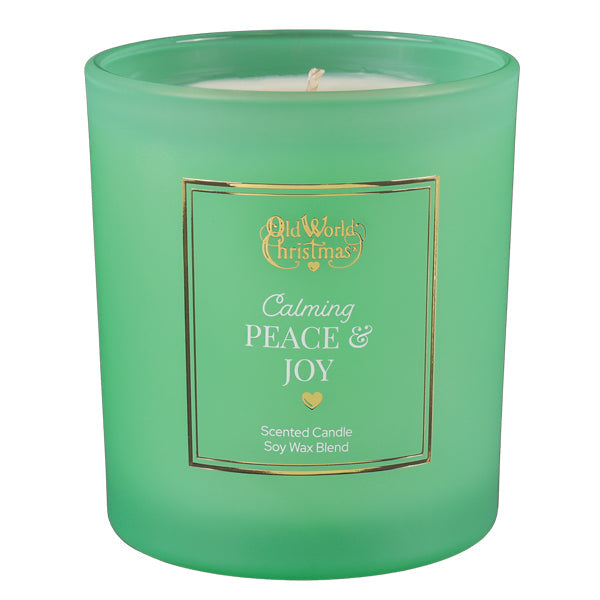 Old World Christmas Calming Peace & Joy Candle - view 6