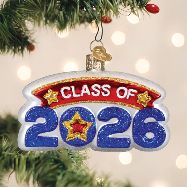 Old World Christmas Class Of 2026 Ornament
