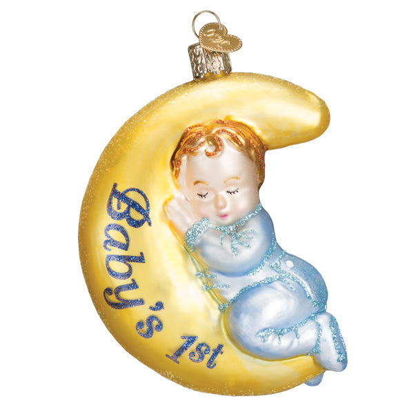 Old World Christmas Dreamtime Boy Ornament - view 3