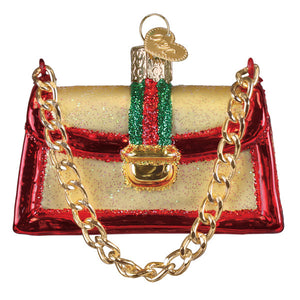 Old World Christmas Fashion Purse Ornament - view 2