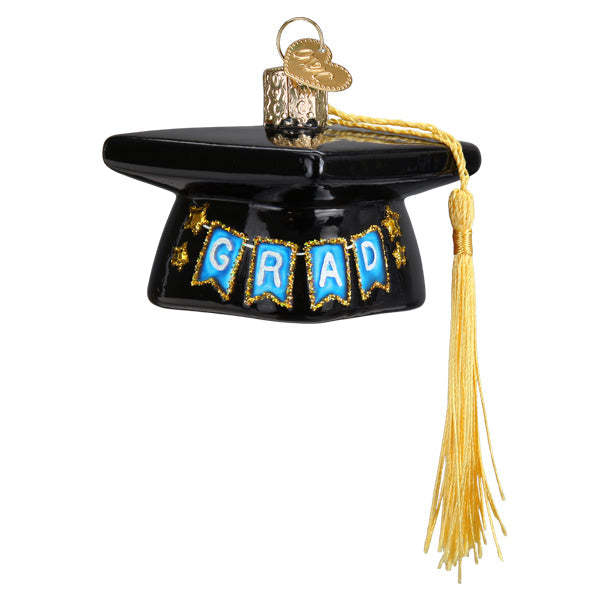 Old World Christmas Graduation Cap Ornament - view 4