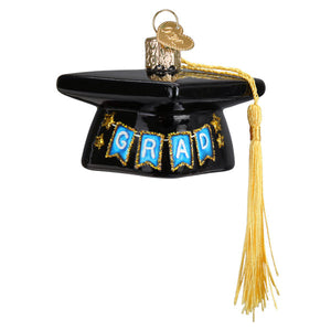 Old World Christmas Graduation Cap Ornament - view 4