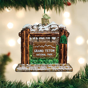 Old World Christmas Grand Teton National Park Ornament