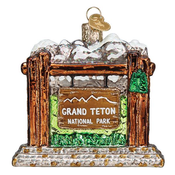 Old World Christmas Grand Teton National Park Ornament - view 3