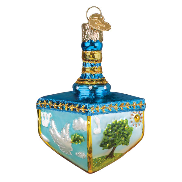 Old World Christmas Hanukkah Dreidel Ornament - view 3