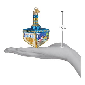 Old World Christmas Hanukkah Dreidel Ornament - view 5
