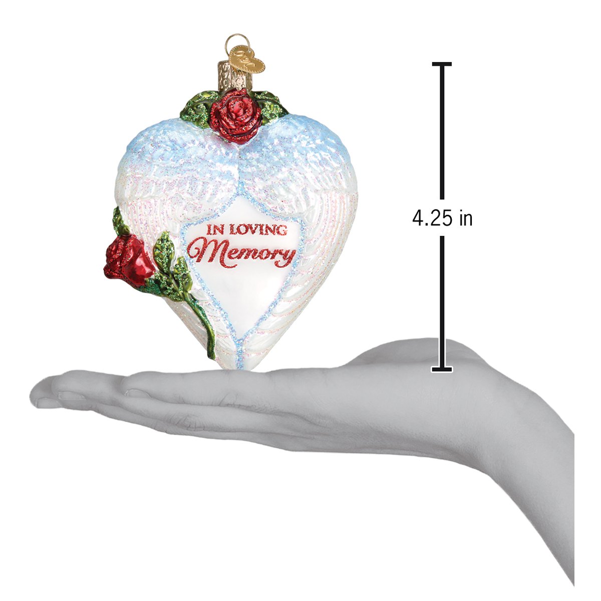 Old World Christmas In Loving Memory Ornament - view 6