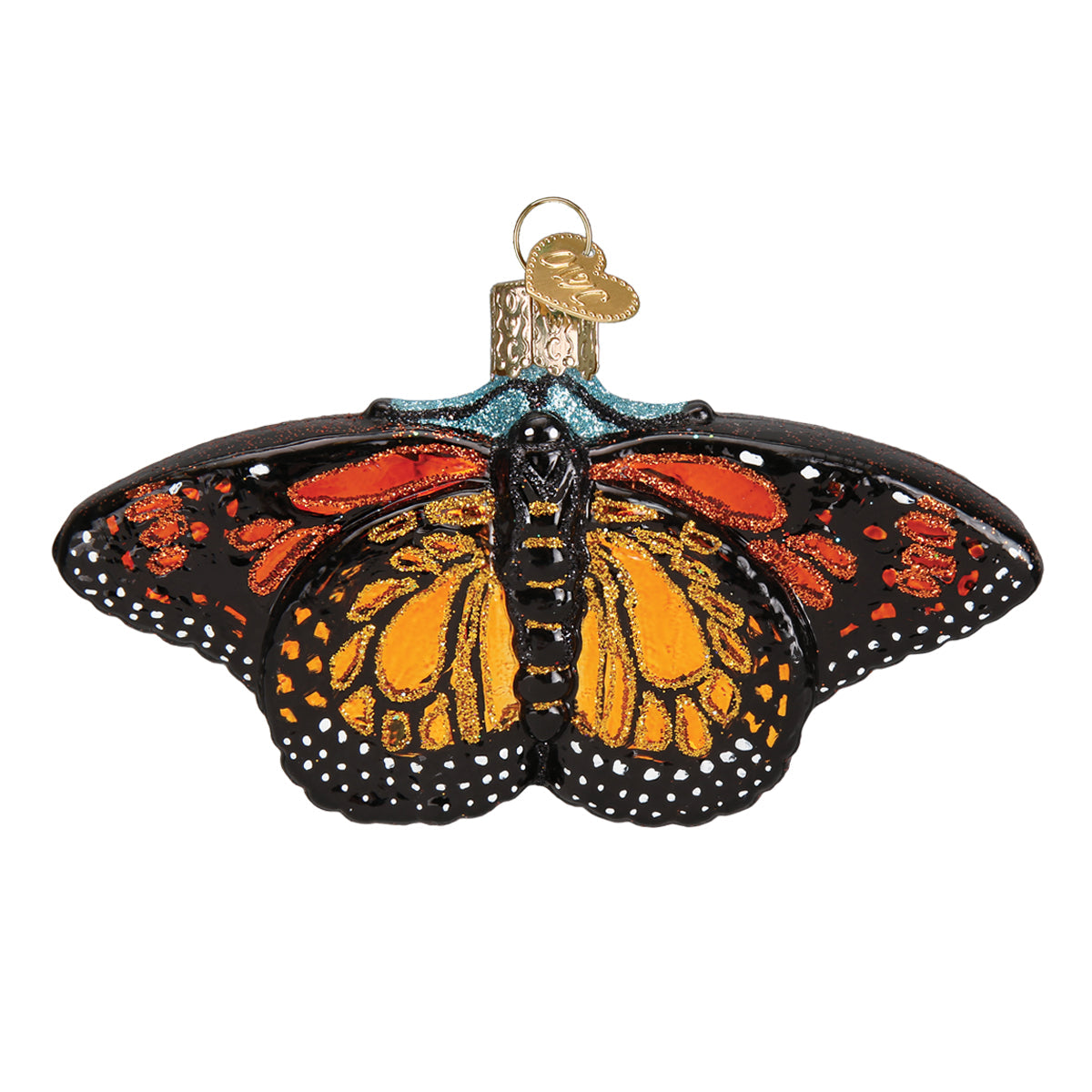 Old World Christmas Monarch Butterfly Ornament - view 4
