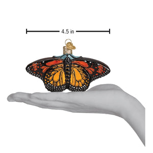 Old World Christmas Monarch Butterfly Ornament - view 6