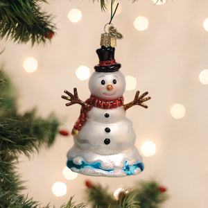 Old World Christmas Mr. Melting Snowman Ornament