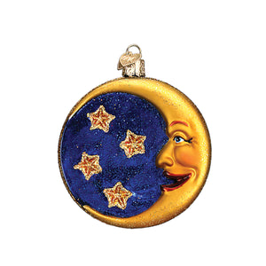 Old World Christmas Owl In Moon Ornament - view 4