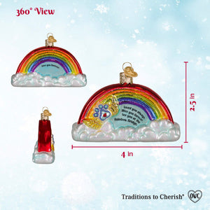 Old World Christmas Pawprints On My Heart Ornament - view 6
